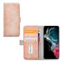 Mobilize Elite Gelly Samsung Galaxy S22 Ultra Lompakkokotelo + Setelitasku - Soft Pink