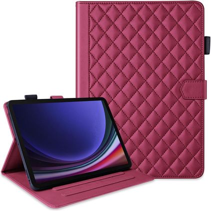 Mobigear Diamond Samsung Galaxy Tab S10 FE Plus Wallet case - Red