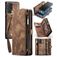 CaseMe 008 Samsung Galaxy A52 Cover Aftageligt 2-i-1-pungetui med Seddelrum - Brun