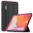 Mobigear Tri-Fold Folio iPad 8 (2020) Fodral Hårdplast / TPU Plånboksfodral + Pennhållare - Svart / Magenta