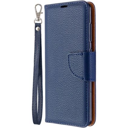 Mobigear Excellent Samsung Galaxy A41 Capa livro Carteira - Azul escuro