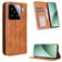 Mobigear Sensation Xiaomi 15 Pro Wallet case - Brown