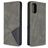 Mobigear Rhombus Slim Samsung Galaxy A41 Capa livro - Preto