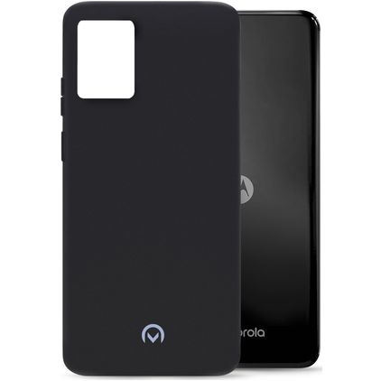 Mobilize Rubber Gelly Motorola Moto G32 TPU flexível Capa traseira - Matt Black
