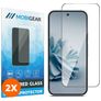 Mobigear Premium Google Pixel 9 Pro Tempered Glass Screen Protector - Case Friendly - Black (2-Pack)