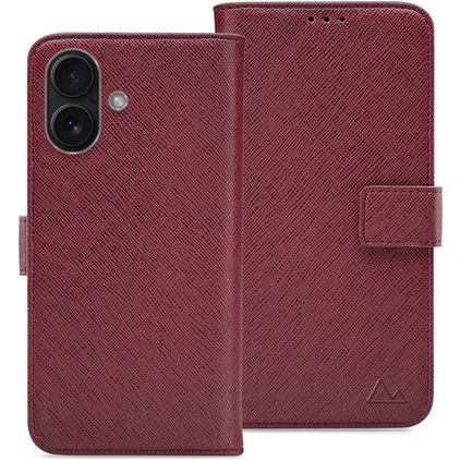 My Style Flex Wallet iPhone 17 Funda tipo libro Cartera - Bordeaux
