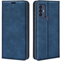 Mobigear Retro Slim TCL 30 SE Pungetui med Seddelrum - Mørkeblå