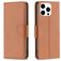 Mobigear Excellent iPhone 16 Pro Max Funda tipo libro Cartera - Marrón