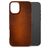 Mobilize Premium iPhone 16 Plus MagSafe Piel auténtica Carcasa - Burned Cognac