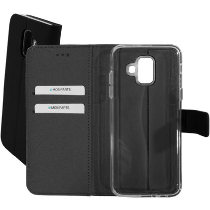 Mobiparts Premium Wallet Samsung Galaxy A6 (2018) Wallet case - Black