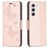 Mobigear Butterfly Samsung Galaxy S23 Wallet case - Rose Gold