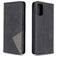 Mobigear Rhombus Slim Samsung Galaxy A41 Lompakkokotelo - Musta