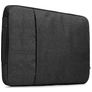Mobigear Denim Zipper Obal na notebook (max 21 cm x 30 cm) - pouzdro na notebook - Černá