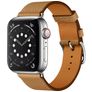 Mobigear Torino Bracelete Pele Fivela para Apple Watch - 42/41/40/38 mm - Castanho