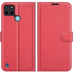 Mobigear Classic Realme C25Y Wallet case - Red