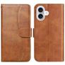 Mobigear S Line iPhone 17 Cover a libro portafoglio - Marrone