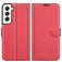 Mobigear Classic Samsung Galaxy S22 Wallet case - Red