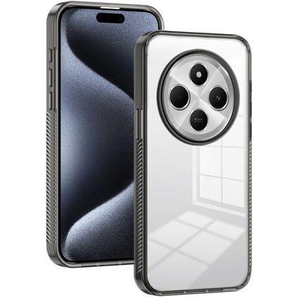 Mobigear Crystal Xiaomi Redmi 14C Hard Case Back cover - Clear / Black