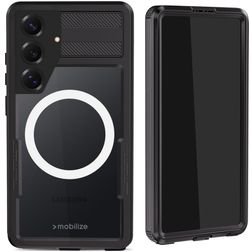 Mobilize Waterproof Samsung Galaxy S25 Ultra Vedenkestävä MagSafe Kova Suojakuori - Musta