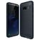 Mobigear Brushed Slim Samsung Galaxy S8 TPU flessibile Back cover - Blu scuro