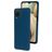 Mobiparts Samsung Galaxy A12 Silikone Bagsidecover - Blueberry Blue