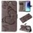 Mobigear Butterfly Xiaomi Redmi 14C Funda tipo libro Cartera - Gris