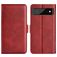 Mobigear Slim Magnet Google Pixel 6a Etui z klapką typu portfel - Czerwony