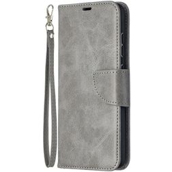 Mobigear Buckle Retro Luxury Wallet Case Gray Samsung Galaxy A52