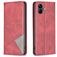 Mobigear Rhombus slim Samsung Galaxy A05 Plånboksfodral - Röd