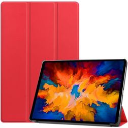Mobigear Tri-Fold Lenovo Tab P11 Pro Gen 1 Lompakkokotelo - Punainen
