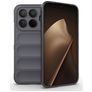 Mobigear Bumpy Xiaomi 15T Pro Fleksibel TPU Bagsidecover - Grå
