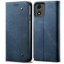 Mobigear Ranch Motorola Moto E14 Etui z klapką typu portfel - Niebieski