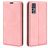 Mobigear Retro Slim TCL 30 Plus Cover a libro portafoglio - Rosa