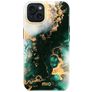 MIO iPhone 15 MagSafe Hardcase Etui plecki - Green Marble