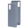Mobiparts Samsung Galaxy A41 Silikone Bagsidecover - Royal Grey