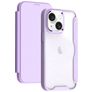 Mobigear Smart Fit iPhone 15 Hardcase Cover a libro - Viola