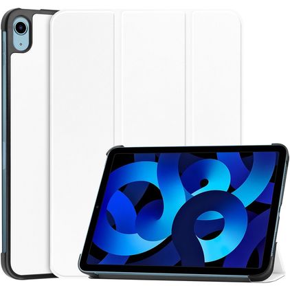 Mobigear Tri-Fold iPad 11 (2025) Funda tipo libro - Blanco