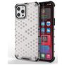 Mobigear Honeycomb iPhone 13 Pro Max Kova Suojakuori Iskunkestävä - Valkoinen