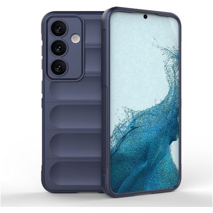 Mobigear Bumpy Samsung Galaxy S24 Flexibel TPU Skal - Mörkblå