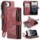CaseMe C30 iPhone 17e Cover a libro portafoglio - Rosso