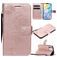 Mobigear Butterfly iPhone 12 Mini Plånboksfodral med sedelfack - Roséguld