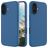 Mobigear Rubber Touch iPhone 16 Plus Silikon Zadní kryt - Modrá