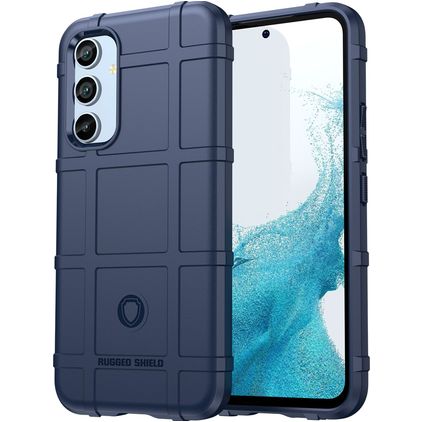 Mobigear Rugged Shield Samsung Galaxy A54 Elastyczne TPU Etui plecki Wstrząsoodporne - Niebieski