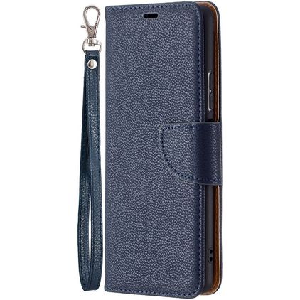 Mobigear Excellent Xiaomi Redmi Note 10 Pro Cover a libro portafoglio - Blu scuro