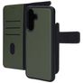 Mobiparts Samsung Galaxy A56 Case Genuine Leather Detachable 2-in-1 Wallet Case Wallet - Green