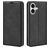 Mobigear Retro Slim iPhone 17 Pungetui med Seddelrum - Sort