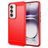 Mobigear Brushed Slim OPPO Reno 12 Pro TPU flexível Capa traseira - Vermelho