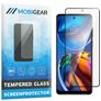 Mobigear Premium Motorola Moto E32s Glas Skærmbeskytter - Case Friendly - Sort