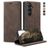 CaseMe 013 Samsung Galaxy S26 Wallet case - Coffee