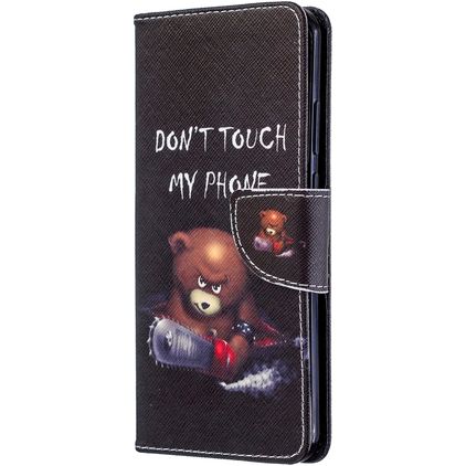 Mobigear Design Huawei P40 Pro Funda tipo libro Cartera - Do Not Touch